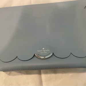 Blue Kate Spade Scallop Purse